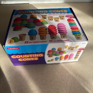 Counting Cones Toy Set - Multicolor